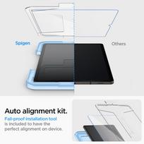 spigen stiklo - Spigen "Glas.tR EZ Fit" Apsauginis stiklas Samsung Galaxy Tab S9 11'' X710 / X716B - Skaidrus (Transparent) - 6 nuotrauka