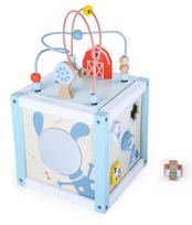 medinis kubas - Edukacinis medinis kubas-rūšiuoklis EcoToys MSP2054 - 2 nuotrauka