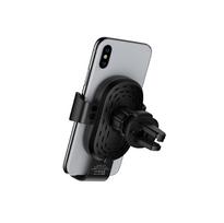 indukcinis ikroviklis - Devia Gravity Sensor Car Air Vent Holder/Wireles Charger 10W Black - 3 nuotrauka