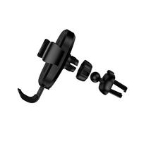 indukcinis ikroviklis - Devia Gravity Sensor Car Air Vent Holder/Wireles Charger 10W Black - 4 nuotrauka