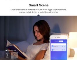 smart switch - Sonoff išmanus jungiklis WiFi + RF 433, RF R2 - 5 nuotrauka