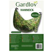 nuo uodu - Gardlov Turistinis hamakas santiago army 260x140cm net - 5 nuotrauka