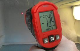 elektroninis termometras - Pirometras Habotest HT641B - 3 nuotrauka