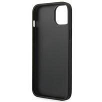 6 coliu telefonas - Dėklas Karl Lagerfeld Hardcase Monogram Stripe KLHCP14MPGKLSKW galinis dangtelis, Apple, iPhone 14 Plus, TPU, ruda, 6,7 colio - 3 nuotrauka