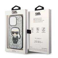 iphone 7 deklas - Karl Lagerfeld "KLHCP14XGFKPG Hardcase Glitter Flakes Ikonik iPhone 14 Pro Max" - 2 nuotrauka