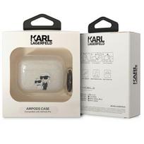 airpods senukai - Karl Lagerfeld "3D Logo NFT Karl and Choupette TPU Glitter Case for Airpods Pro" - 2 nuotrauka
