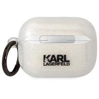 airpods senukai - Karl Lagerfeld "3D Logo NFT Karl and Choupette TPU Glitter Case for Airpods Pro" - 3 nuotrauka
