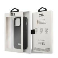 iphone 13 telefono deklas karl lagerfeld - Karl Lagerfeld "Karl Lagerfeld Saffiano Plaque Case iPhone 13 Pro" Black - 2 nuotrauka