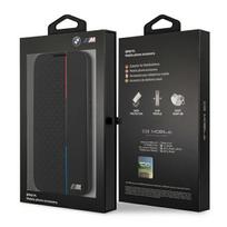 telefono deklai atverciami samsung - BMW M Collection Triangles dėklas Samsung Galaxy S22+ - Juodas (Black) - 2 nuotrauka