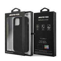 iphone 12 leather case - Mercedes Benz Apple iPhone 12 Pro Max Mercedes AMG odinis dėklas Hot Stamped (AMHCP12LDOLBK) juodos spalvos - 2 nuotrauka