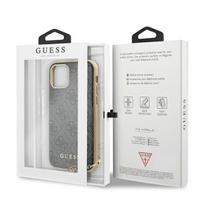 iphone xr deklai - Guess GUHCN61GF4GGR iPhone 11 6.1" / Xr grey/gray hard case 4G Charms Collection - 2 nuotrauka