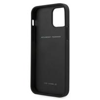 iphone 12 leather case - Ferrari "FEHCP12MUYEK Off Track Leather Quilted Case iPhone 12 Pro Max" Black - 2 nuotrauka