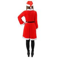 karnavaliniai kostiumai - Kostiumas – ponia Claus Malatec 22702, balta/raudona (White/Red) - 6 nuotrauka