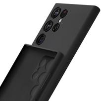 samsung galaxy ultra - 3MK Silicone Dėklas Samsung Galaxy S24 Ultra Juodas (Black) - 3 nuotrauka