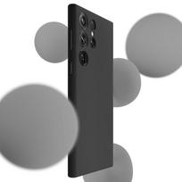 samsung galaxy ultra - 3MK Silicone Dėklas Samsung Galaxy S24 Ultra Juodas (Black) - 6 nuotrauka