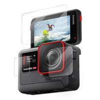 insta360 veiksmo kamera - TELESIN Grūdintas Stiklas Insta360 Ace Pro (Black) - 2 nuotrauka