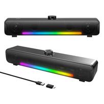 bluetooth nesiojamos koloneles - ONIKUMA L16 Žaidimų garsiakalbis Juodas (Black) - 2 nuotrauka