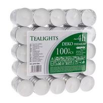 arbatines zvakes - Iso Trade Arbatinės žvakės 4h - 100 vnt., Balta (White) - 3 nuotrauka
