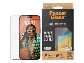 iphone 15 max pro ekrano apsauga - PanzerGlass Screen protector Apple  IPhone 15 Pro Max Glass Transparent Ultra-wide fit, Sc - 3 nuotrauka