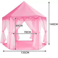 zaidimu namelis - Vaikiška palapinė Kruzzel 23869, rožinė (Pink) - 10 nuotrauka