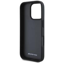 iphone 16 pro max leather case - Mercedes-Benz "Leather Debossed Lines Case for iPhone 16 Pro Max" Juodas (Black) - 3 nuotrauka