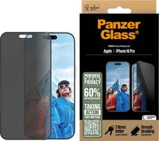 ultra wide - PanzerGlass "Privacy Screen Protector iPhone 16 Pro" Ultra-Wide Fit - 5 nuotrauka