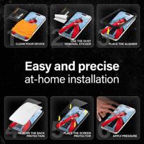 iphone 15 ekrano apsauga - PanzerGlass "Ceramic Screen Protector iPhone 16" Ultra-Wide Fit - 2 nuotrauka