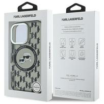 karl lagerfeld iphone 16 pro - Karl Lagerfeld "IML Monogram Karl and Choupette Head MagSafe iPhone 16 Pro" Black - 2 nuotrauka