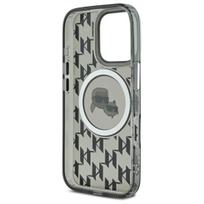 karl lagerfeld iphone 16 pro - Karl Lagerfeld "IML Monogram Karl and Choupette Head MagSafe iPhone 16 Pro" Black - 3 nuotrauka