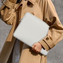 15 coliu nesiojamas kompiuteris - Tech-Protect Neoslim 15-16" Laptop Bag - Gray - 2 nuotrauka