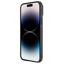 iphone 14 kamera - Nillkin CamShield Leather S Case for iPhone 14 Pro Max - Juodas (Black) - 6 nuotrauka