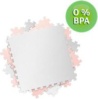 deliones kilimelis - Ricokids putplasčio dėlionės kilimėlis 60 x 60 cm, 4 vnt - 3 nuotrauka