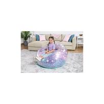 fotelis ciuziniai - Bestway Glitter Dream pripučiamas fotelis 114 x 112 x 66 cm 75115 - 3 nuotrauka