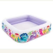 intex 122 cm -  Intex Sun Shade Pool 57470, baltas/geltonas, 280 l - 2 nuotrauka