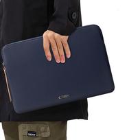 nesiojamo kompiuterio 14 deklas - Tech-Protect Fleece Laptop Bag 13-14" - Blue - 2 nuotrauka