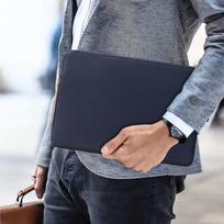 nesiojamo kompiuterio 14 deklas - Tech-Protect Fleece Laptop Bag 13-14" - Blue - 4 nuotrauka