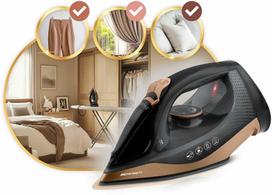 garinis lygintuvas - Berdsen BD-333  2600W su keramikine danga - 8 nuotrauka