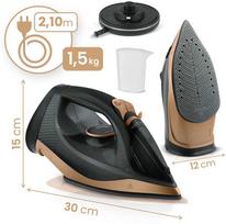 garinis lygintuvas - Berdsen BD-333  2600W su keramikine danga - 12 nuotrauka