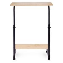 rasomasis stalas 60 - Kompiuterio stalas reguliuojamo aukščio ModernHome TH-LD-6-16, 60 cm x 40 cm, 65.5 - 89 cm, ąžuolo sp. - 2 nuotrauka