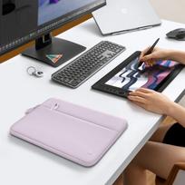 nesiojamo kompiuterio 14 deklas - Tech-Protect Sleeve for 13-14" Laptop - Pink - 4 nuotrauka