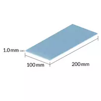 thermal paste - Termo padas ARCTIC TP-3 200x100x1.0mm, 2 vnt. - 6 nuotrauka