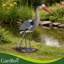 garnys - Gardlov Sodo dekoracija - Garnys (Heron) - 6 nuotrauka