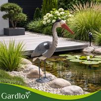 garnys - Gardlov Sodo dekoracija - Garnys (Heron) - 7 nuotrauka
