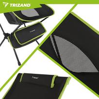 zvejybos kede - Sulankstoma žvejybos kėdė Trizand, juoda (Black) - 4 nuotrauka