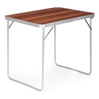 sulankstomi stalai - Turistinis stalas ModernHome, rudas (Brown), 80 cm x 60 cm x 70 cm - 3 nuotrauka