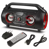 boombox - Audiocore AC875, raudona, 30 W - 9 nuotrauka