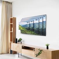 tv 32 - Maclean MC-417 Visiško judesio televizoriaus monitoriaus sieninis laikiklis 13-32" 30 kg maks. VESA 100x100 Juodas (Black) - 12 nuotrauka