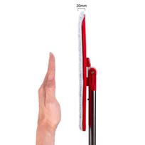 sluota su kibiru - Flat Mop + Bucket + Telescopic Pole + 2 x Microfibre Pad 5.7L Floor Cleaning XXL Set Rotating Head - 4 nuotrauka