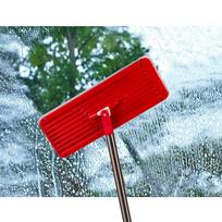 sluota su kibiru - Flat Mop + Bucket + Telescopic Pole + 2 x Microfibre Pad 5.7L Floor Cleaning XXL Set Rotating Head - 10 nuotrauka
