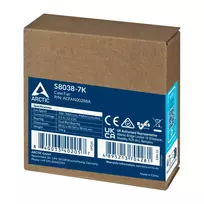fanai - Arctic S8038-7K Serverio Ventiliatorius 80 mm Juodas (Black) - 9 nuotrauka